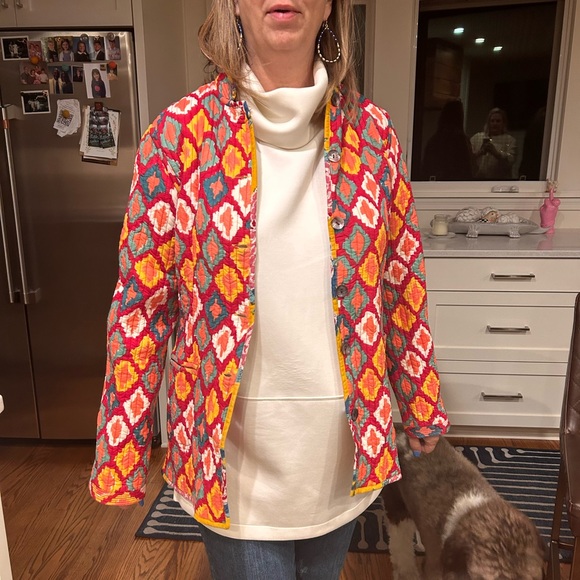 Lisa Corti  Reversible Jhodpuri Jacket
Corolla Gold. Brand new. - Picture 12 of 14